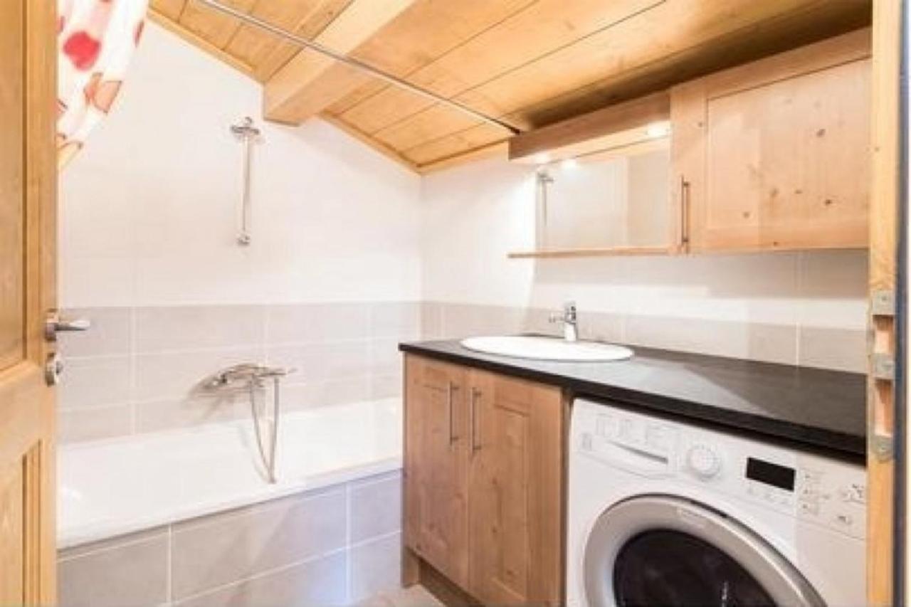 Modern 3 Bed Penthouse Apartment, Balcony & Garage, Close To Village & Ski Bus Samoëns Exteriör bild