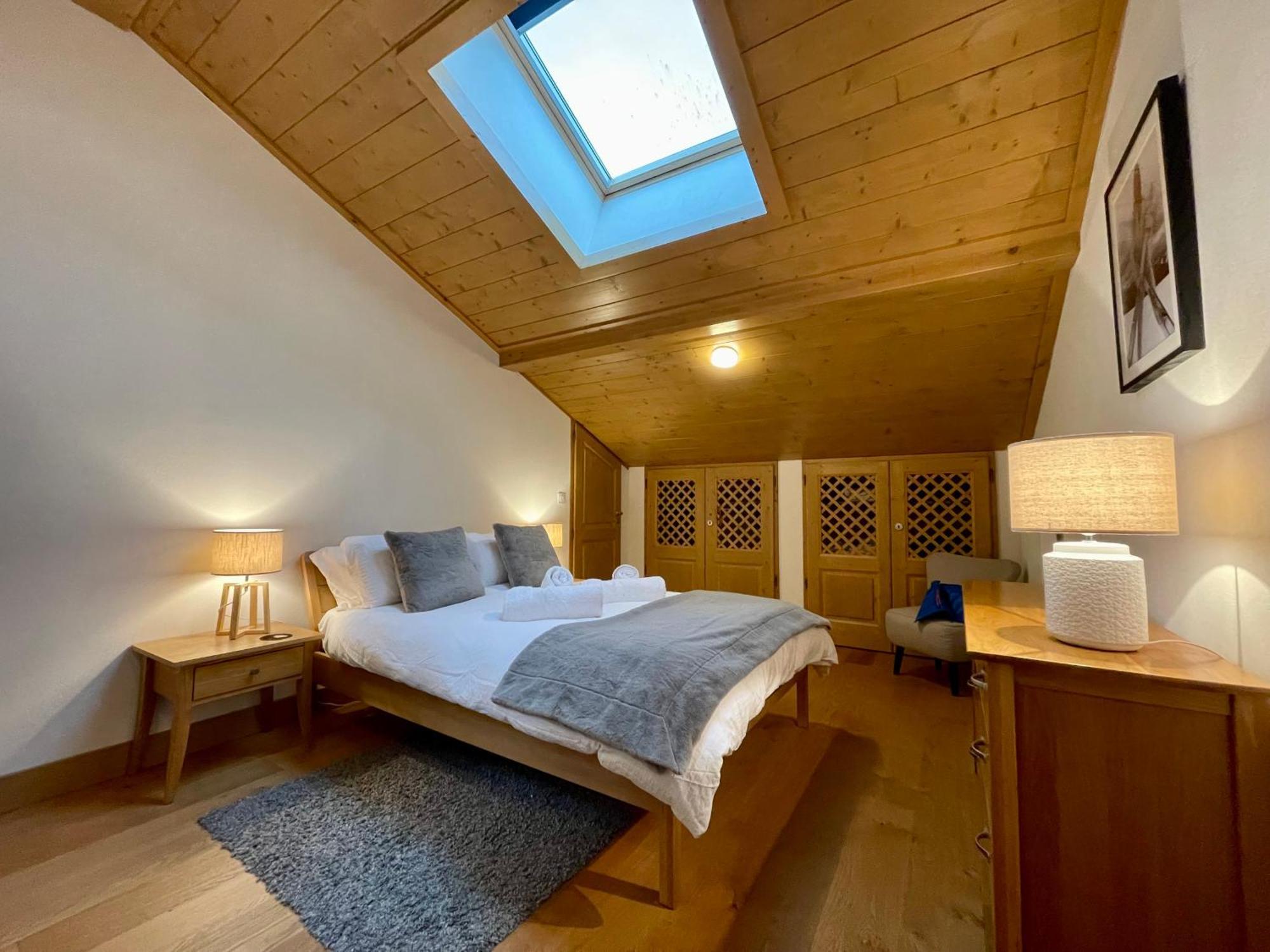 Modern 3 Bed Penthouse Apartment, Balcony & Garage, Close To Village & Ski Bus Samoëns Exteriör bild